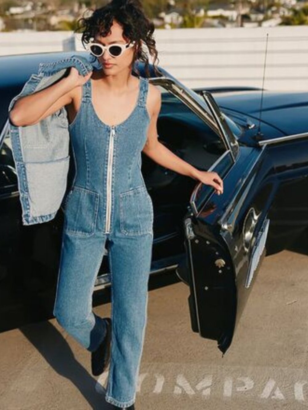 Atwyld Vandace Jumpsuit - fitted cotton overalls